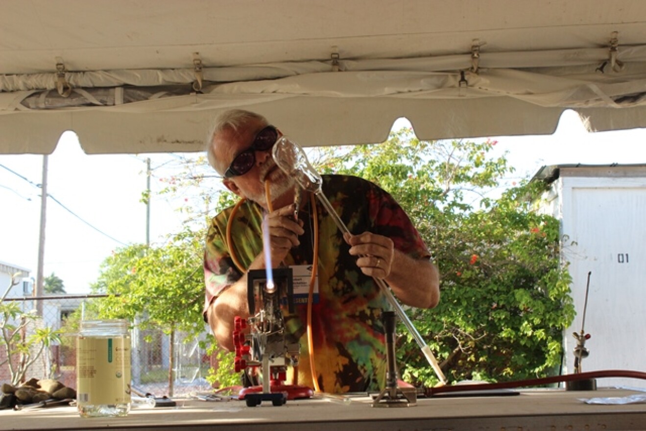 Ocala-based artist Robert Mickelsen